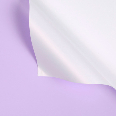 Калька "Bicolor" (20 л.) - #033 Белый & Лиловый